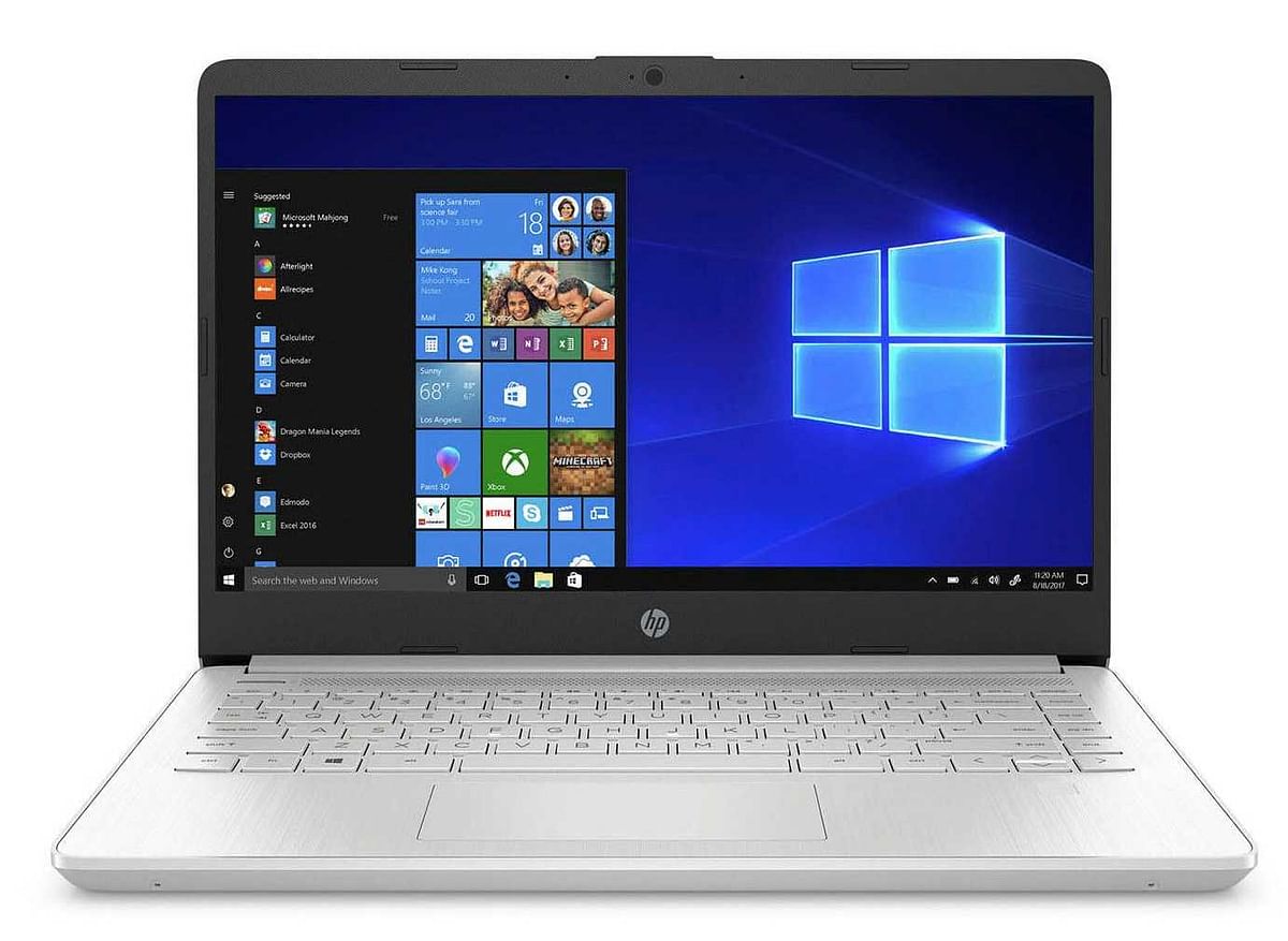 Hp Notebook 14-dq1043cl Laptop, Core i3 10TH Gen 1.2GHz, 8GB RAM, 256GB SSD, 14Inch, Eng KB, Silver