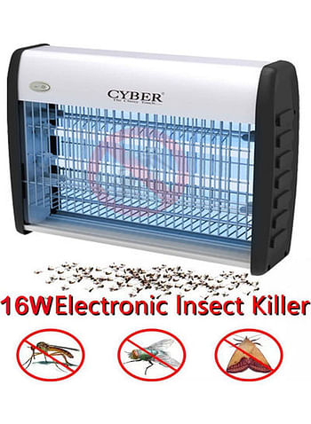 Cyber Electronic Insect Killer 12 W CYIK-316 White/Black/Silver