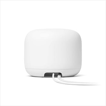 Google Nest Wifi Mesh System Router and Point - Snow