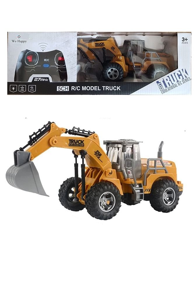 City Emulation Construction Excavator Model Truck | Fully Functional | Remote Control | RC Toy For Kids