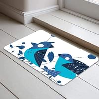 Bonamaison Antibacterial, NonSlip Bathmat - Doormat, 1 Piece 40 x 70 cm - Designed and Manufactured in Turkey