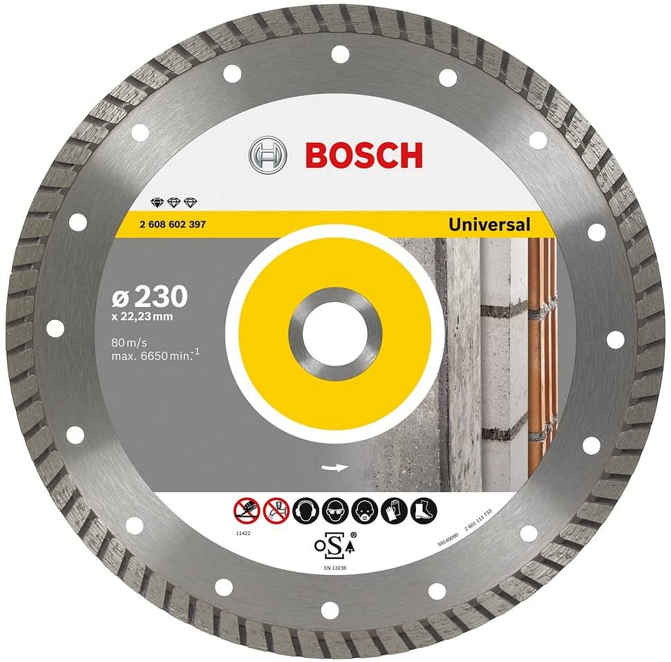 Bosch 2608602397 Standard for Universal Turbo Diamond Cutting disc