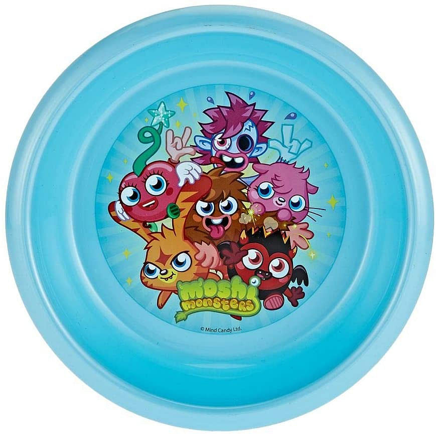 Moshi Monster Plastic Bowl - Blue