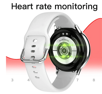 S2 Unisex Smart Wristbands Android iOS Bluetooth Touch Screen Heart Rate Monitor Blood Pressure Measurement Sports Calories Burned ECG+PPG Stopwatch Pedometer Call Reminder Sleep Tracker -White