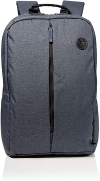 HP 15.6" Value Backpack, Laptop Backpack, Blue/Grey/Black - K0B39AA