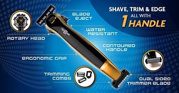 Freedom Razor 3 in 1 Shaving System