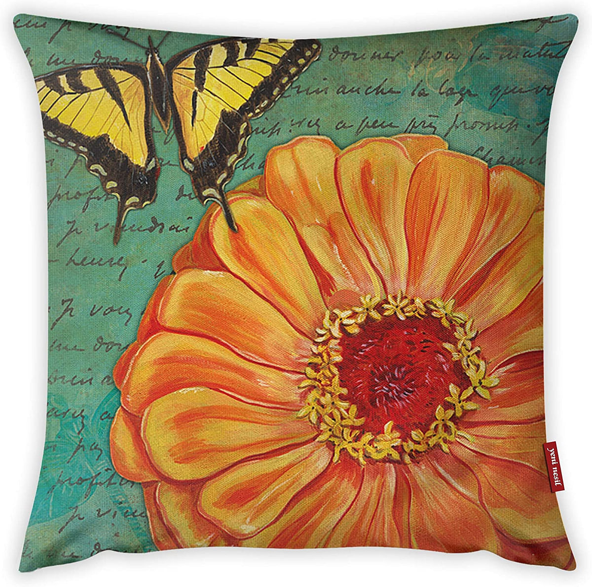 Mon Desire Decorative Throw Pillow Cover, Multi-Colour, 44 x 44 cm, MDSYST4310