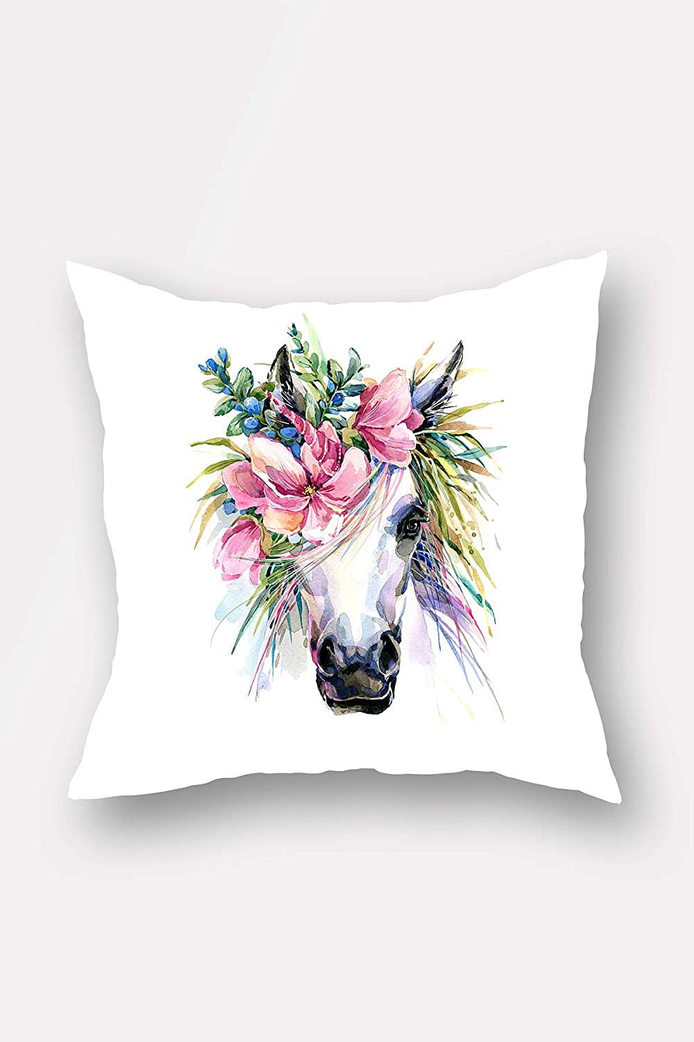 Bonamaison Decorative Throw Pillow Cover, Multi-Colour, 45 x 45 cm, BNMYST2352