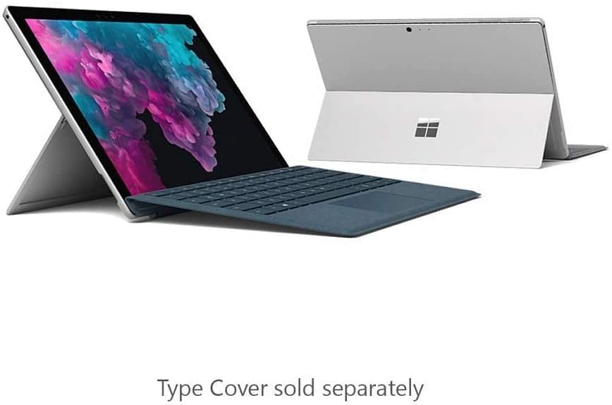 Microsoft Surface Pro 6, 2-in-1 Laptop, Intel Core-i7-8650U, 12.3 Inch, 512GB SSD, 16GB RAM, Intel UHD Graphics 620, Windows 10 Pro, No Keyboard, Silver [Intl. Version]