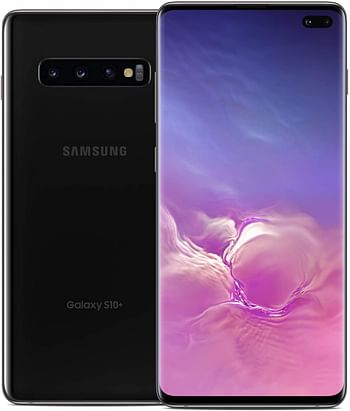 Samsung Galaxy S10 Plus Dual Sim - 128GB, 8GB RAM, 4G LTE, Prism Black
