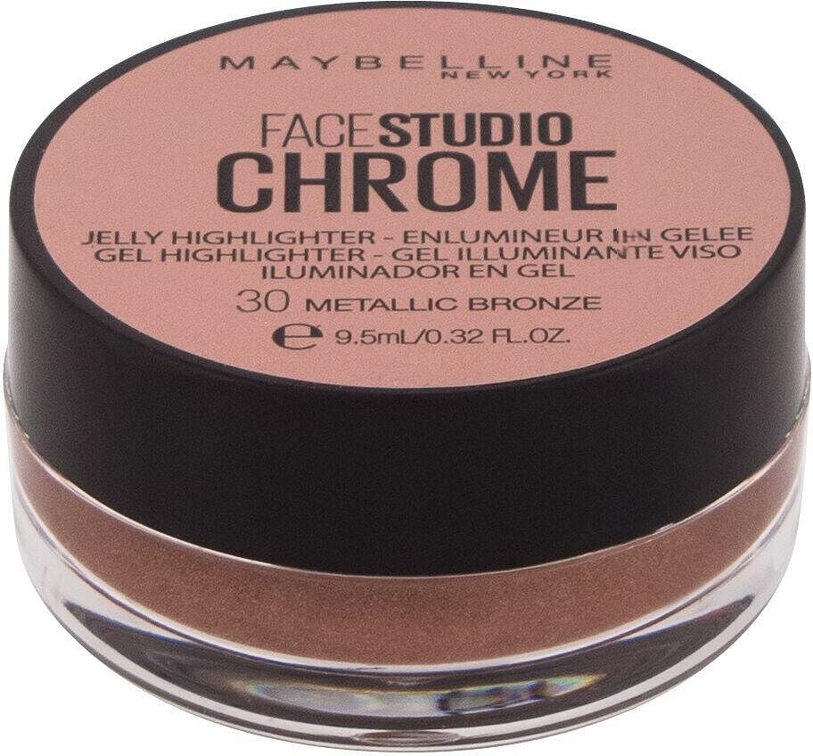 Maybelline FaceStudio Chrome highlighter, shade 30 Metallic Bronze
