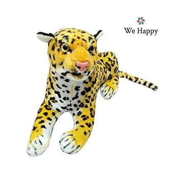 Leopard - Lion Stuffed Plush Soft Toy Animal for Girls Boys Kids Car Birthday Home Decoration - 30 cm