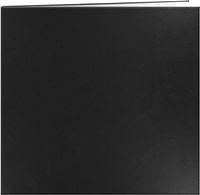 Pioneer MB10-60213 Leatherette Postbound Album, 12-Inch-by-12-Inch, Black