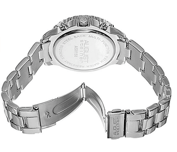 August Steiner AS8158SSB Men's Vida Analogue Display Swiss Quartz Watch 45mm - Silver