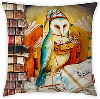 Mon Desire Decorative Throw Pillow Cover, Multi-Colour, 44 x 44 cm, MDSYST1268