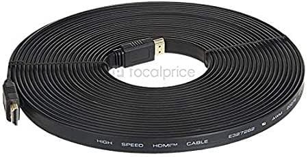 20M/66 FT Full 1080P 3D Flat HDMI Cable 1.4 for XBOX /PS3 HDTV HDMI 1.4 Male to Male Digital Cable