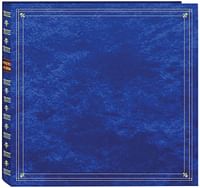 Pioneer MP-300/RB Photo Albums 300-Pocket Post Bound Leatherette Cover Photo Album for 3.5 by 5.25-Inch Prints, Royal Blue