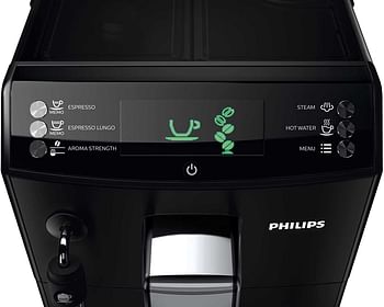 Philips 3100 Series Super-Automatic Espresso Machine - Black, HD8831