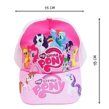 My Little Unicorn Funny Cap | Cartoon Figure Baseball Pink Hat | Perfect Costume Prop | Useful for Athletes and Summer Parties