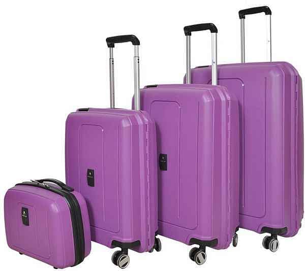 طقم حقائب سفر من ماجلان ، 4 قطع ، CDN-4P - بنفسجي