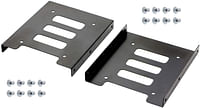 HDD/SSD Mounting Bracket,2.5 to 3.5 Adapter Hard Disk Drive Holder