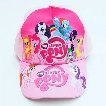 My Little Unicorn Funny Cap | Cartoon Figure Baseball Pink Hat | Perfect Costume Prop | Useful for Athletes and Summer Parties