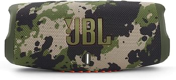 JBL Charge 5 Portable Waterproof Speaker with Powerbank Squad, Multicolor, JBLCHARGE5SQUAD Camouflage