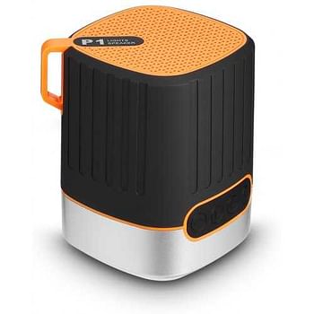 Waterproof outdoor sports camping LED light Bluetooth Speaker, Orange