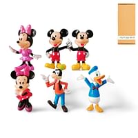 Mouse Action Figure 6-Pieces Collectable Toy Set Collectable Decor | Cake Toppers – R25