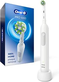 Oral-B Toothbrush Pro 1000 Rechargeable Electric White