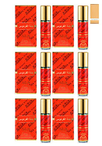 6 Pcs Nabeel Jannet El Firdous Alcohol Free Roll On Oil Perfume 6ML