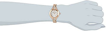 Emporio Armani Womens Quartz Watch, Analog Display and Stainless Steel Strap AR7329