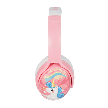 BUDDYPHONES Cosmos Active Noise Cancellation Bluetooth Headphones - Unicorn