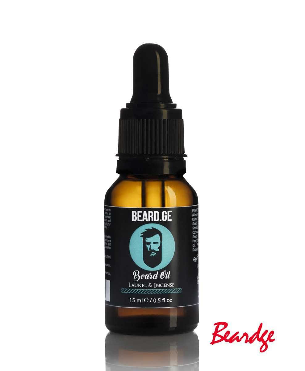 Beard Oil Laurel & Incense- 15 ml