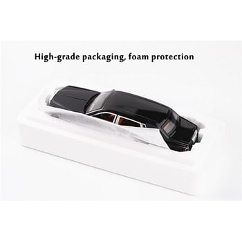 1:24 Diecast Luxury Royce Model Toy Car | Pull Back Wheels Simulation | Sound & Light Original Box Packing - Black