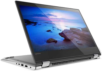 Lenovo YOGA 520 2-in-1 Laptop - i7-8550U 1.8GHz, 14 Inch HD, 128GB SSD, 16 GB RAM, Nvidia GeForce 940x 2GB Graphics, Win10,Eng-Ara KB, Grey