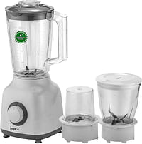Impex 350W 1.6 Litre 1600ml Blender Mixer Grinder with Mincer Mills Pulse rotation 2 Speed Control and Overheat Protection.