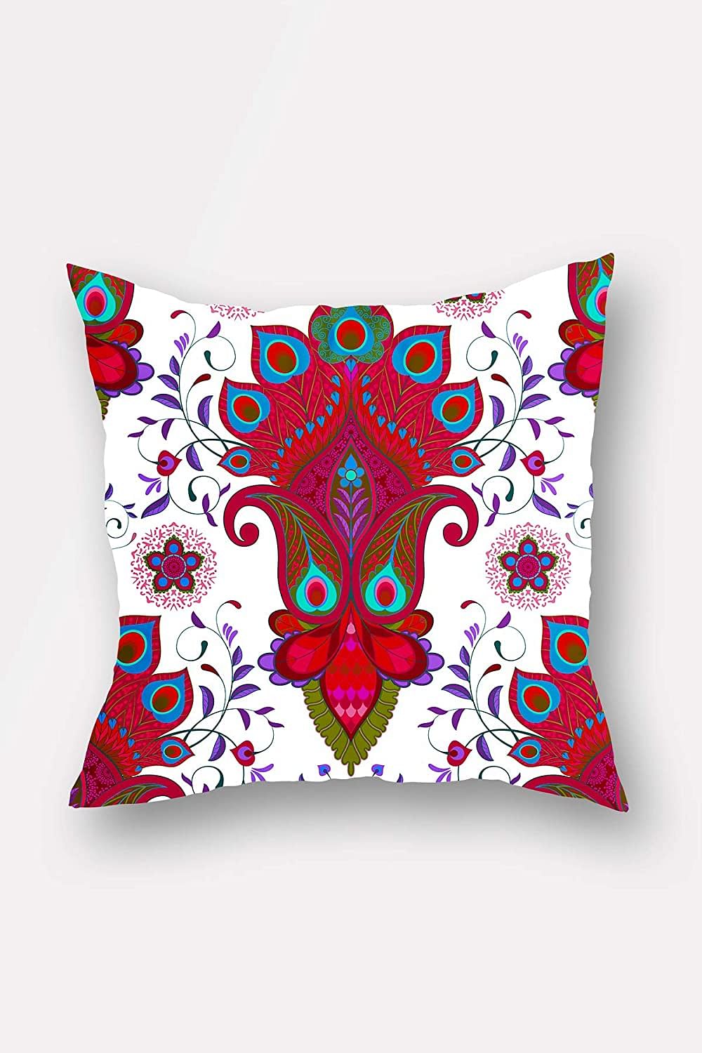 Bonamaison Decorative Throw Pillow Cover, Multi-Colour, 45 x 45 cm, BNMYST1869