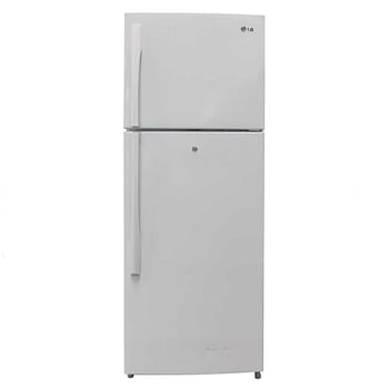 LG Top Mount Green Ion Door Cooling Refrigerator 390L, White -GR-B410YM