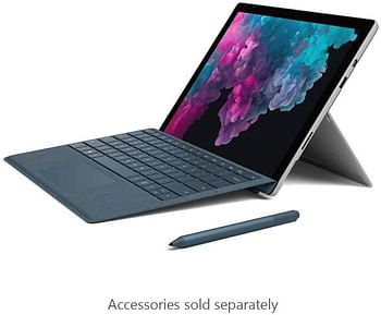 Microsoft Surface Pro 6, 2-in-1 Laptop, Intel Core-i7-8650U, 12.3 Inch, 512GB SSD, 16GB RAM, Intel UHD Graphics 620, Windows 10 Pro, No Keyboard, Silver [Intl. Version]