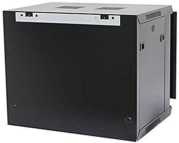 ZLINK Wall Mount Sever Cabinet 600x450x 15U - Cabinet - With 1pc Toughened glass front door -2pcs side removable panels