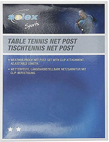 Body Sculpture Table Tennis Nylon Net & Post [Solx-44272] - Green
