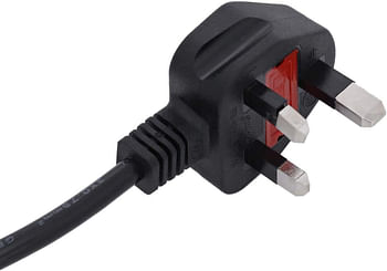 Laptop Power Cable 3 Pin to Flower with Fuse