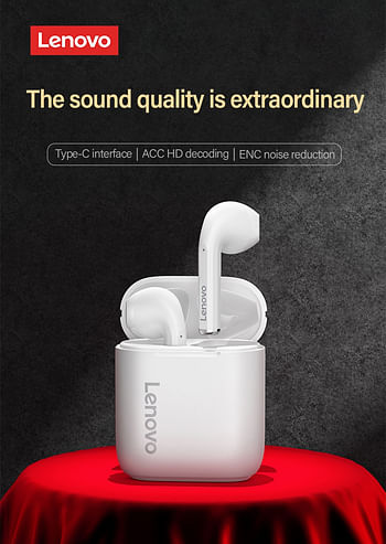 Lenovo LP2 TWS Wireless Headphone Bluetooth 5.0 Touch Control Dual Stereo Bass