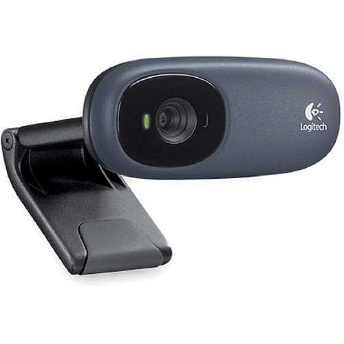 Logitech C110 1024 x 768 Webcam, Black - 960-000748