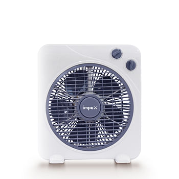 Impex BF 7510 30 Watts 10 Inch Box Fan with 3 Speed Modes