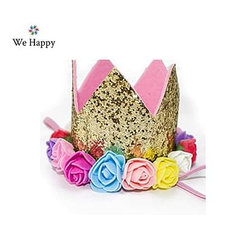 ‘1' Number Letter 1st Birthday Crown Party Toy Photo Shoot Costume Prop