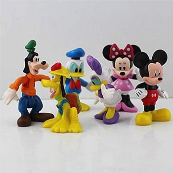 Mouse Action Figure 6-Pieces Collectable Toy Set Collectable Decor | Cake Toppers – R10