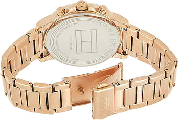 Tommy Hilfiger Womens Quartz Watch, Analog Display and Stainless Steel Strap 1781820