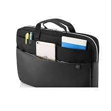 HP Top load 15.6" Pavilion Briefcase, Duotone Briefcase, Accent Black/Gold/ Silver